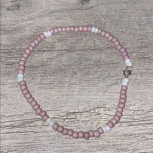 Pretty Seed Beaded Ankle Bracelet